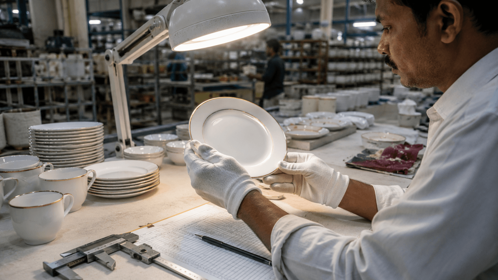 Quality checking process at Hira Industries