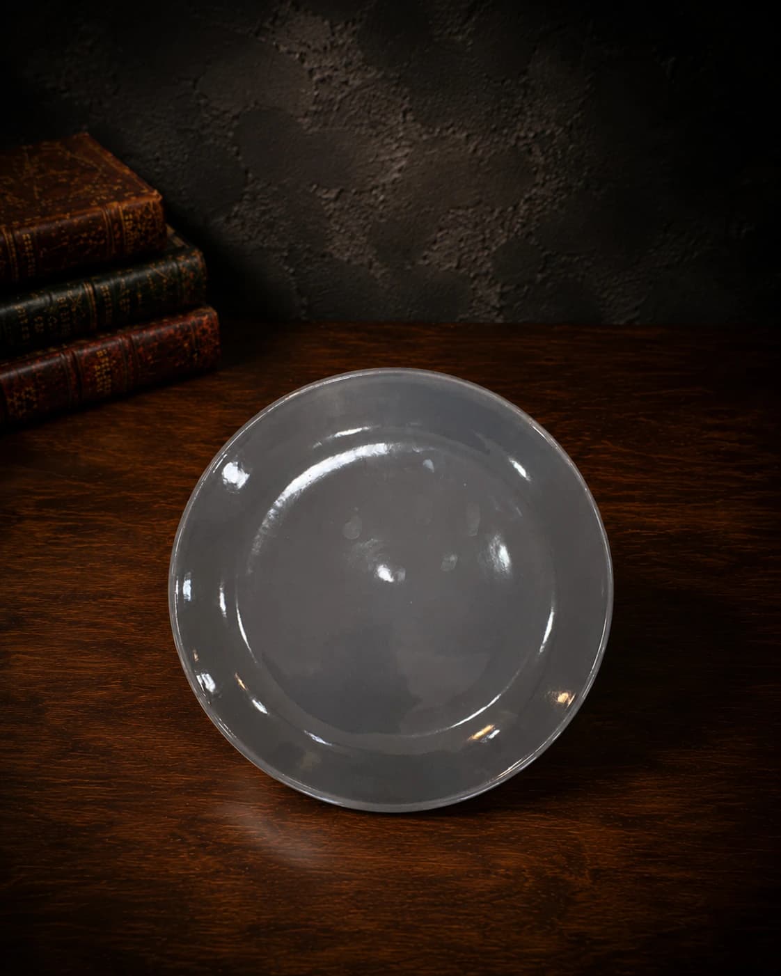 Slate Grey Dinner Plate by Hira Industries