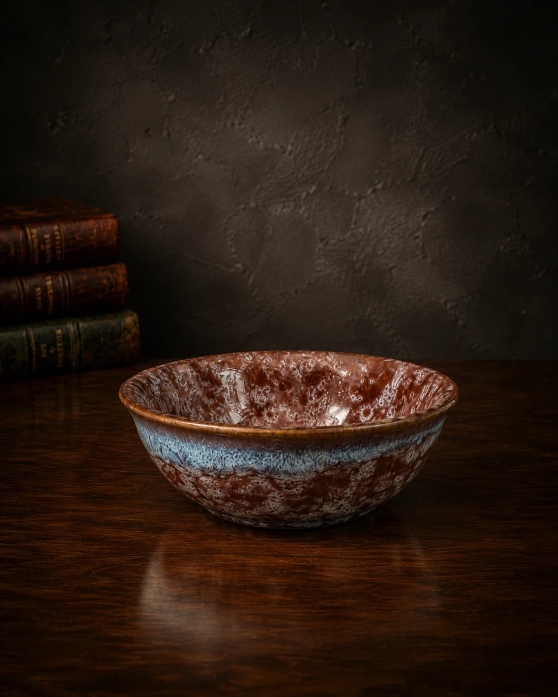 Azure Rust Reactive Bowl by Hira Industries