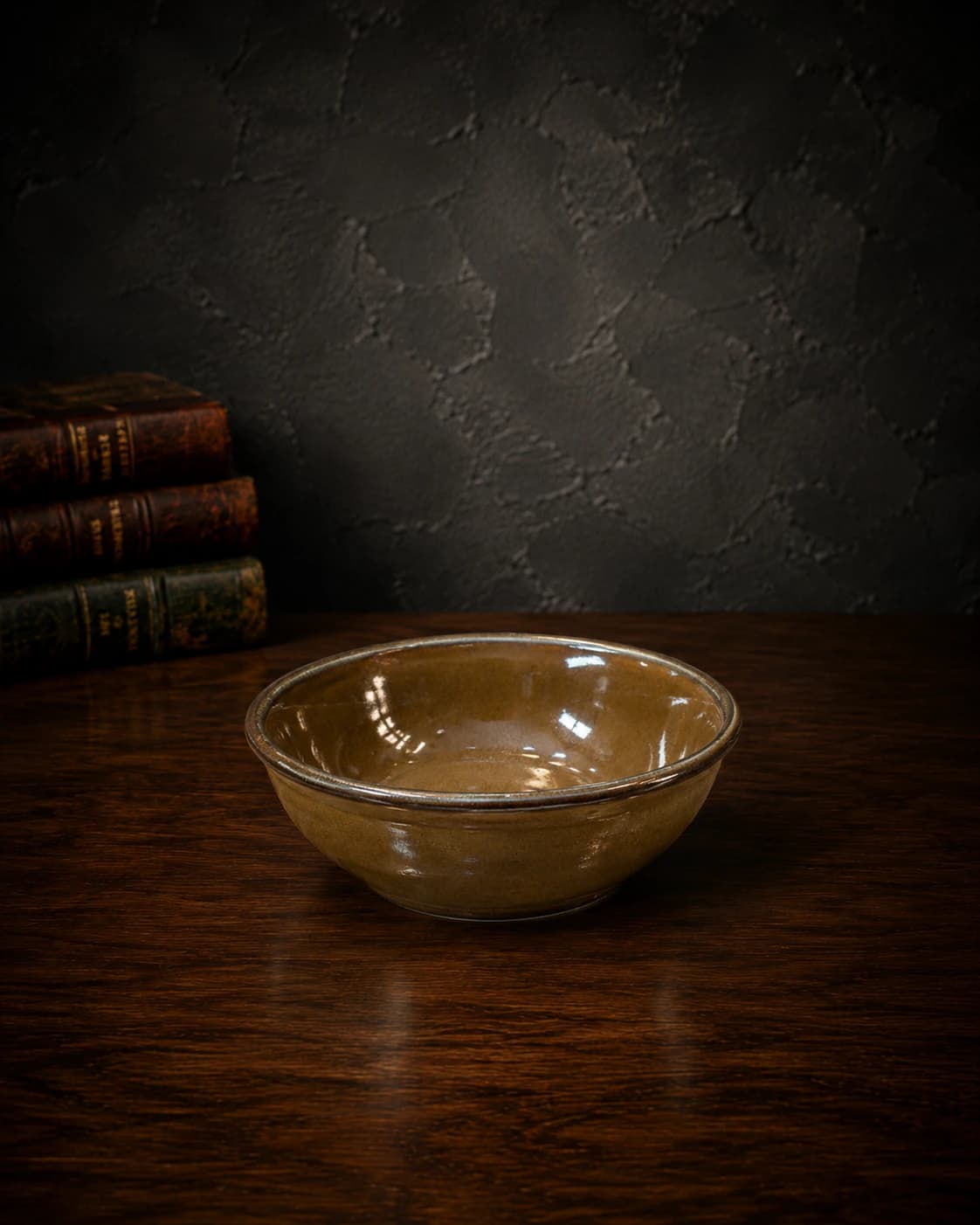Chestnut Glaze Bowl by Hira Industries