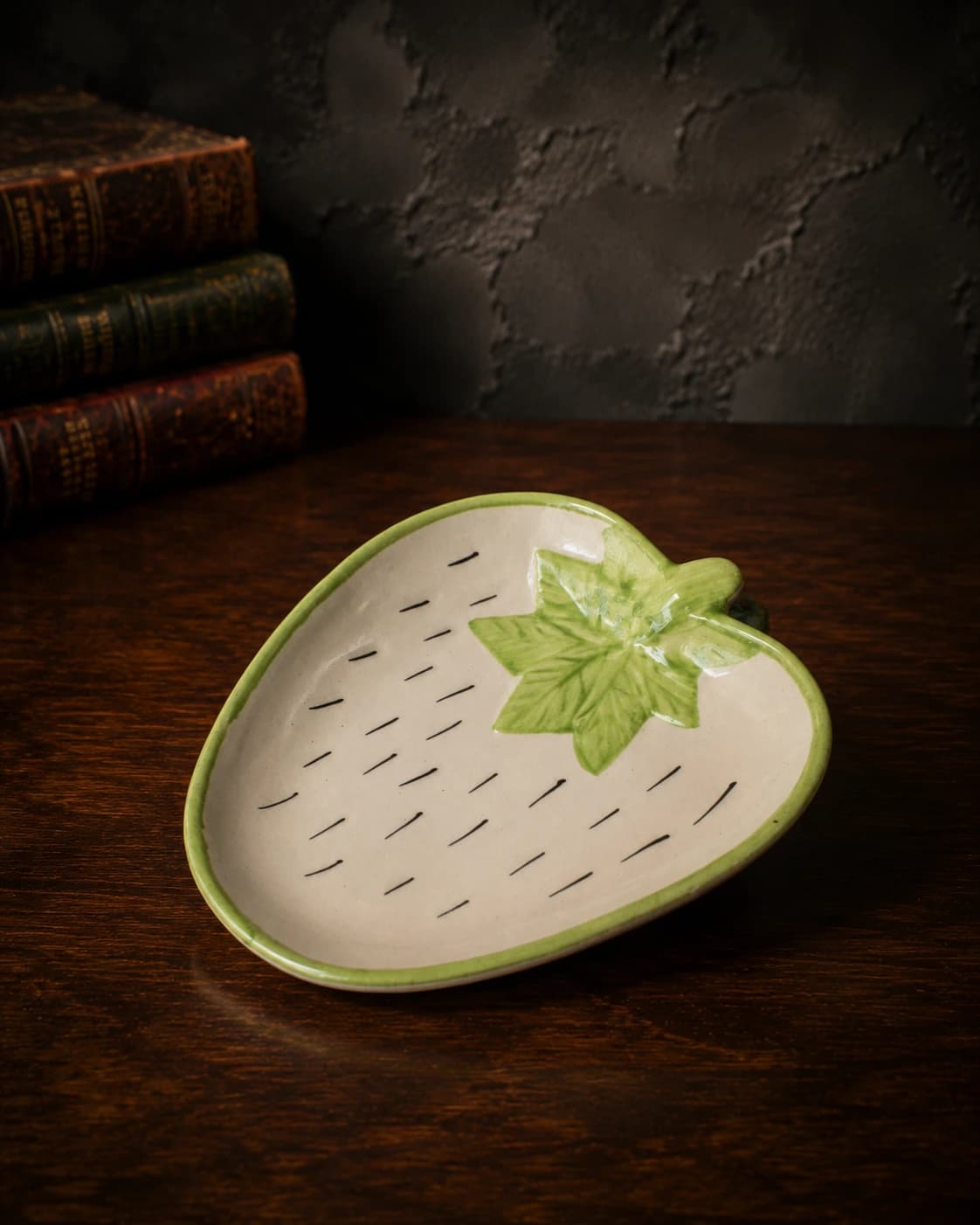 Strawberry Shape Serving Plate by Hira Industries