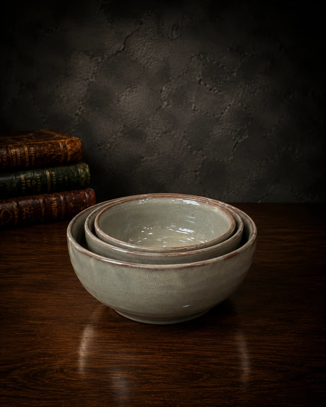 Sage Mist Nested Bowl Set by Hira Industries