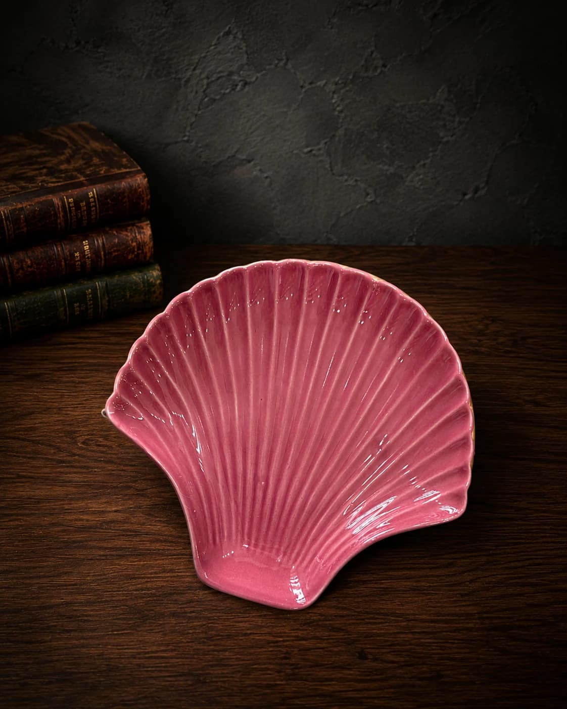 Rose Shell Decorative Serving Platter by Hira Industries