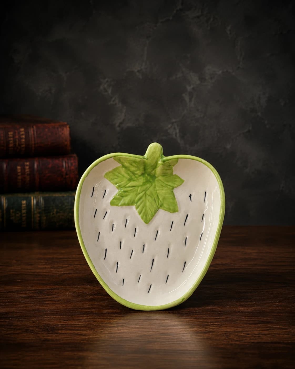 Strawberry Garden Fruit Serving Plate by Hira Industries